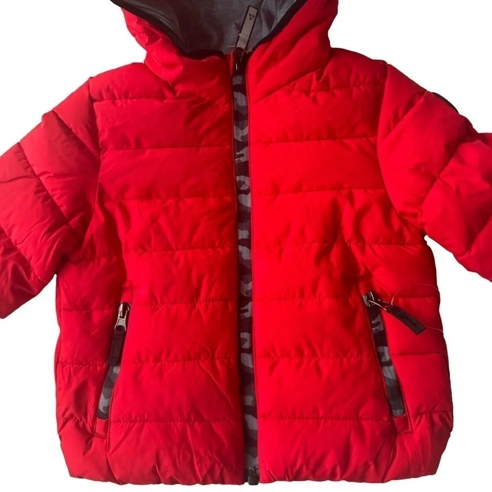 Gerry Red Black Stripe Jacket Size 3T
